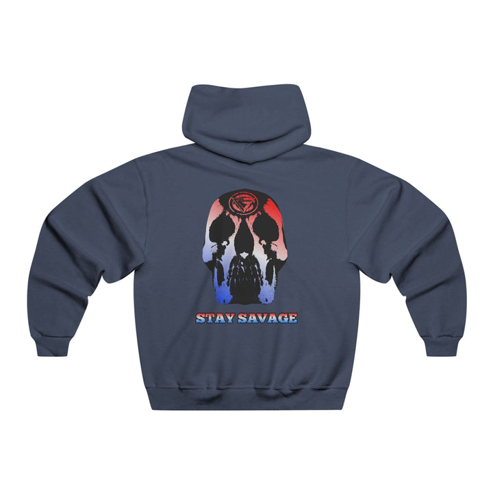 SKULLATOR- RED WHITE BLUE /STAY SAVAGE