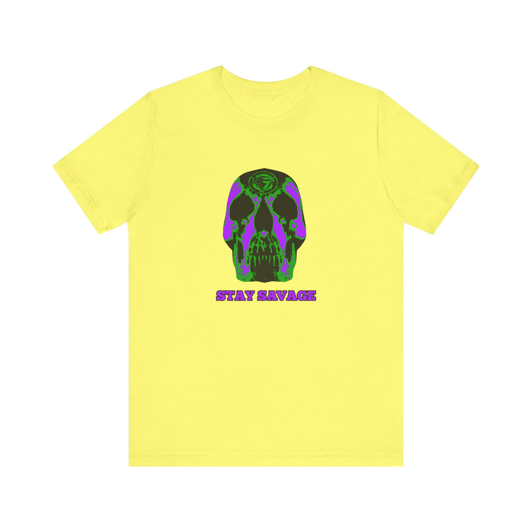 SKULLATOR PURPLE GREEN  /STAY SAVAGE