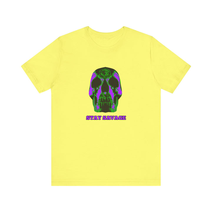 SKULLATOR PURPLE GREEN  /STAY SAVAGE