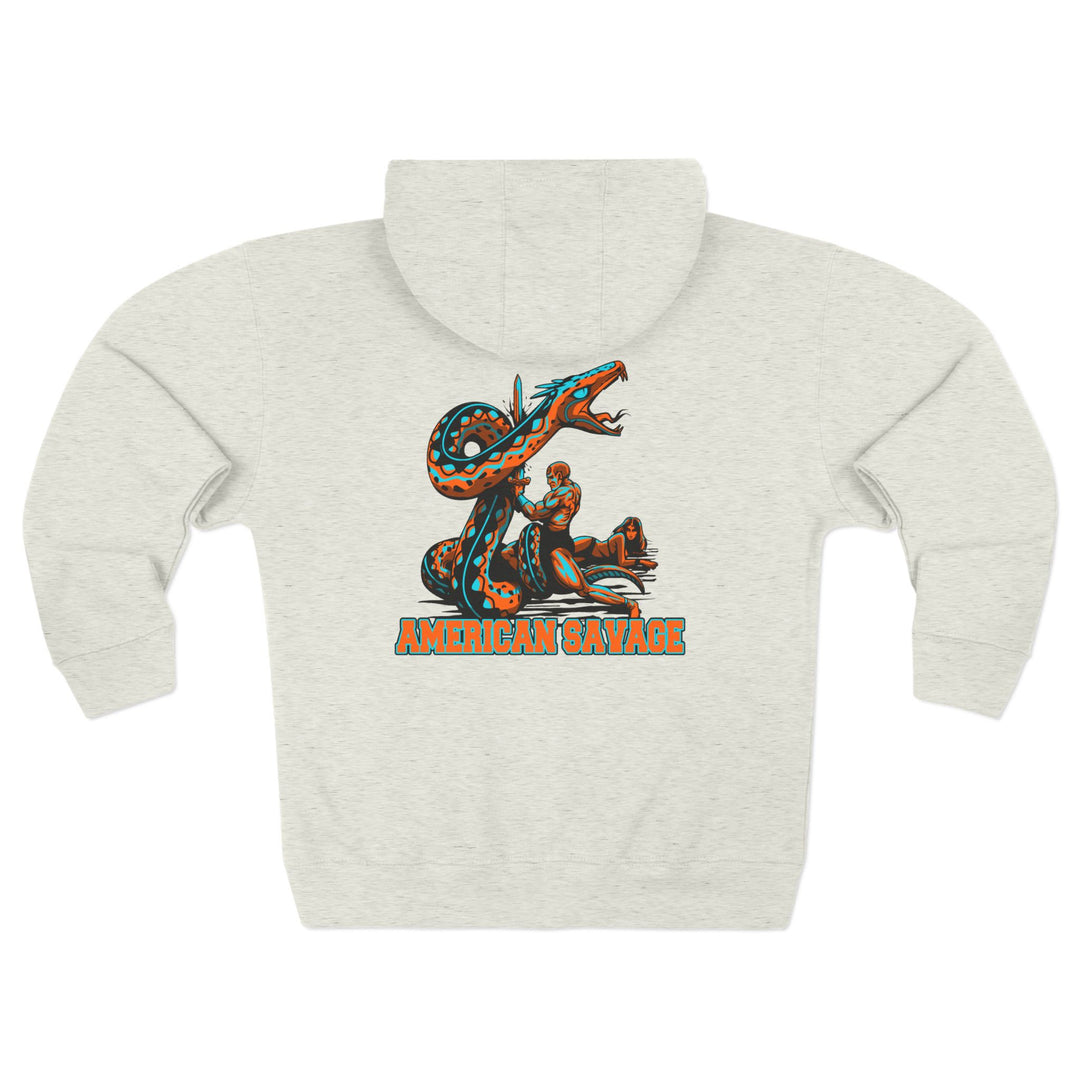 CG SERPENT SLAYER MIAMI COLORS /AMERICAN SAVAGE ZIP UP