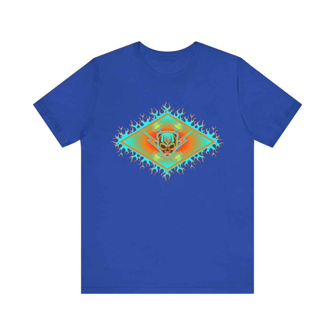 CG DIAMOND SKULLATOR MIAMI AQUA ORANGE DBL BELL