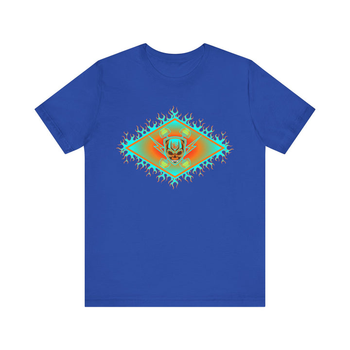 CG DIAMOND SKULLATOR MIAMI AQUA ORANGE DBL BELL