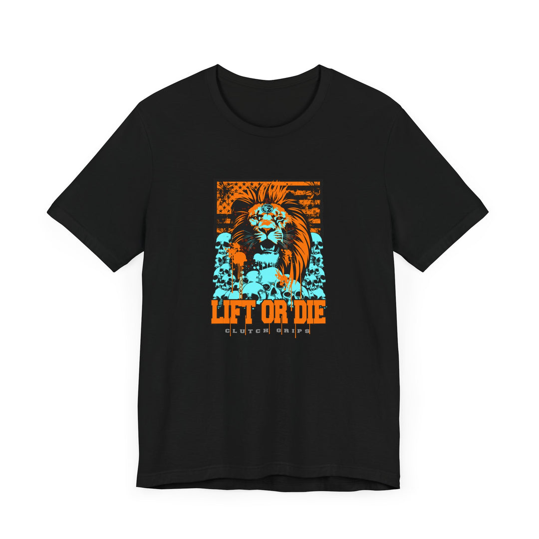 LION HEART FREEDOM TEE MIAMI AQUA ORANGE /LIFT OR DIE