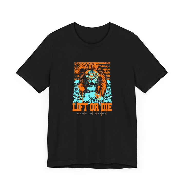 LION HEART FREEDOM TEE MIAMI AQUA ORANGE /LIFT OR DIE