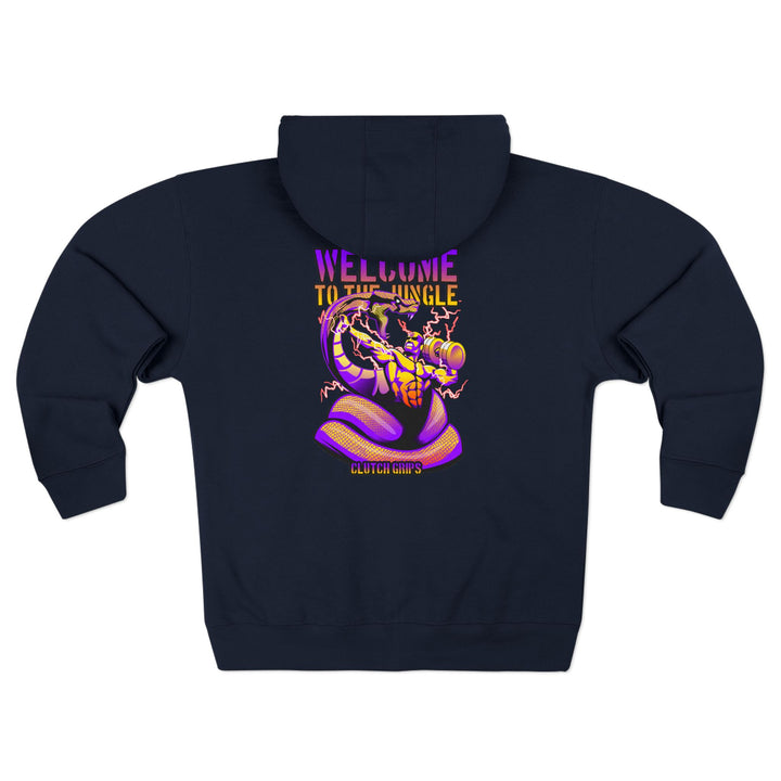 MAC VS SNAKE PURPLE GOLD /WELCOME TO THE JUNGLE ZIP UP