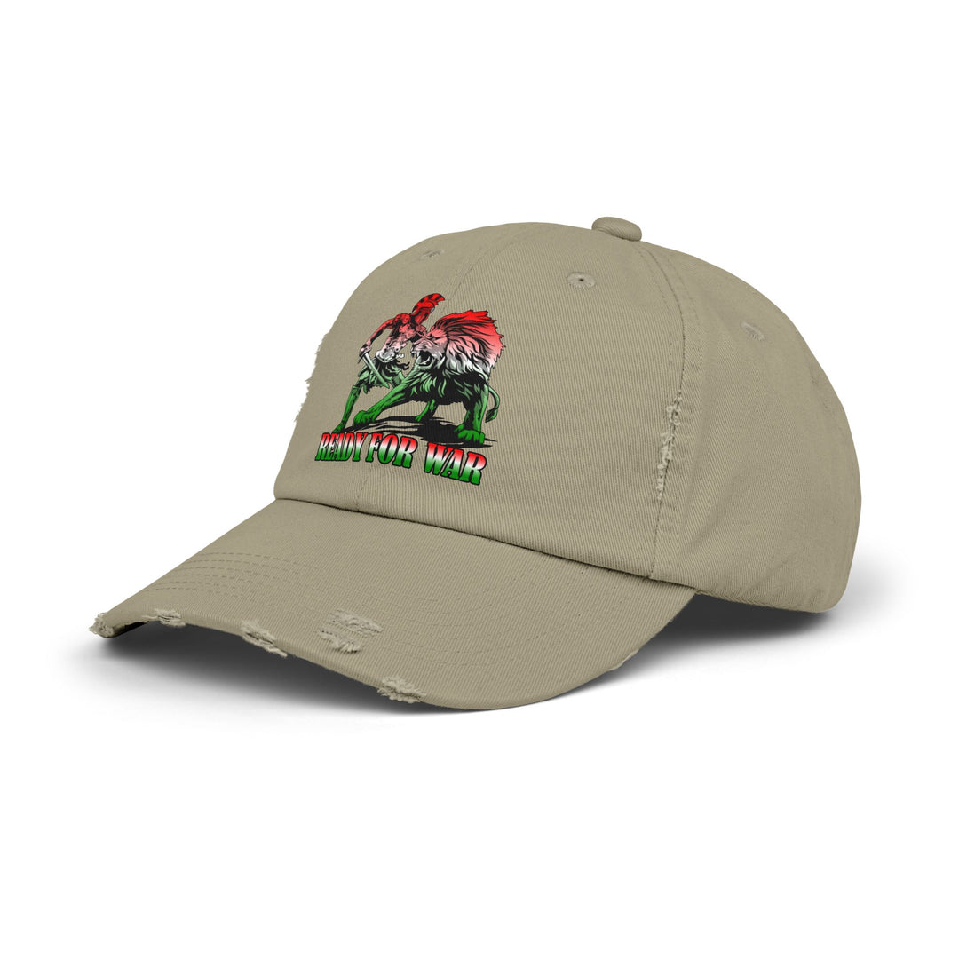 CG LION TAMER RED WHITE GREEN FADE /WELCOME TO THE JUNGLE CAP
