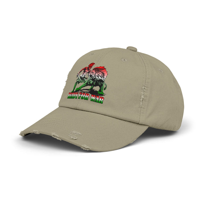 CG LION TAMER RED WHITE GREEN FADE /WELCOME TO THE JUNGLE CAP