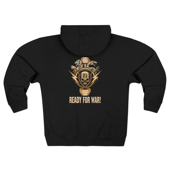 CG SGL SKULL BELL DESRT SAND/READY FOR WAR ZIP UP