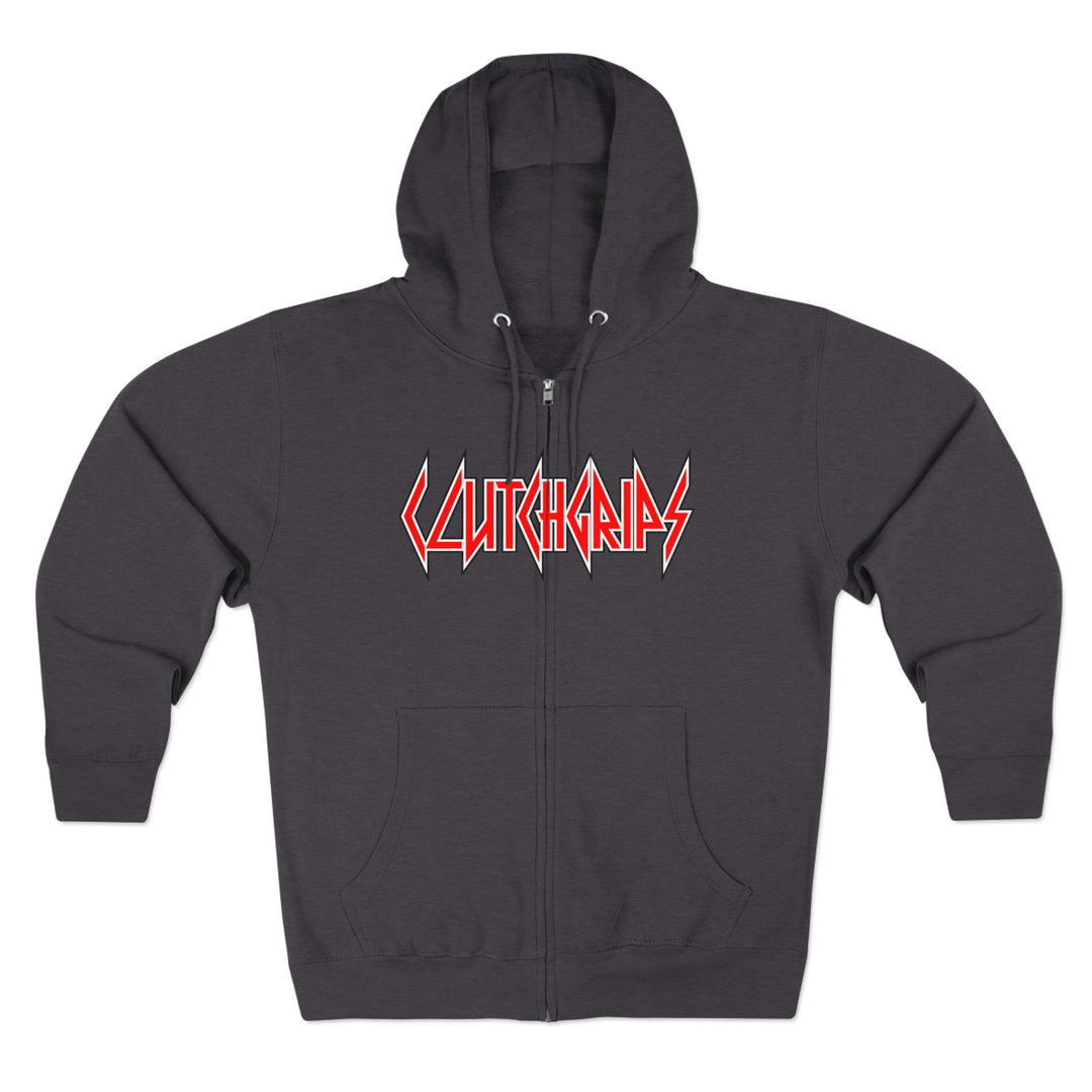 CG  NAVY SEAL TRIBUTE  RIP RED BLACK /AMERICAN BADASS ZIP UP