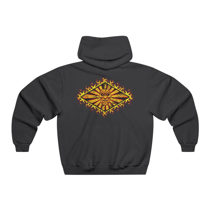 DIAMOND FIRE MASK/RED BLK YELLOW FIRE