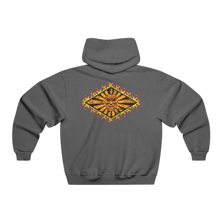 DIAMOND FIRE MASK/RED BLK YELLOW FIRE