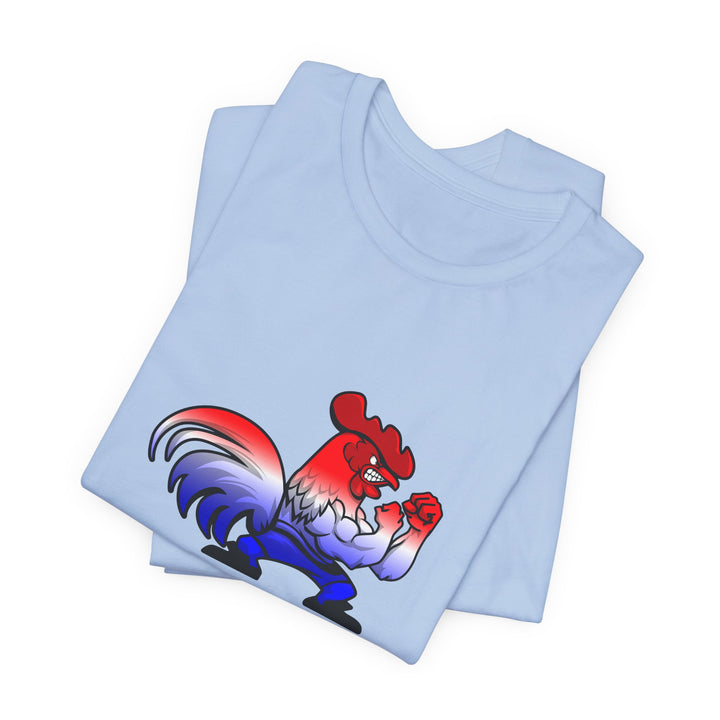 CG ANGRY ROOSTER RED WHITE BLUE FADE/CONQUER