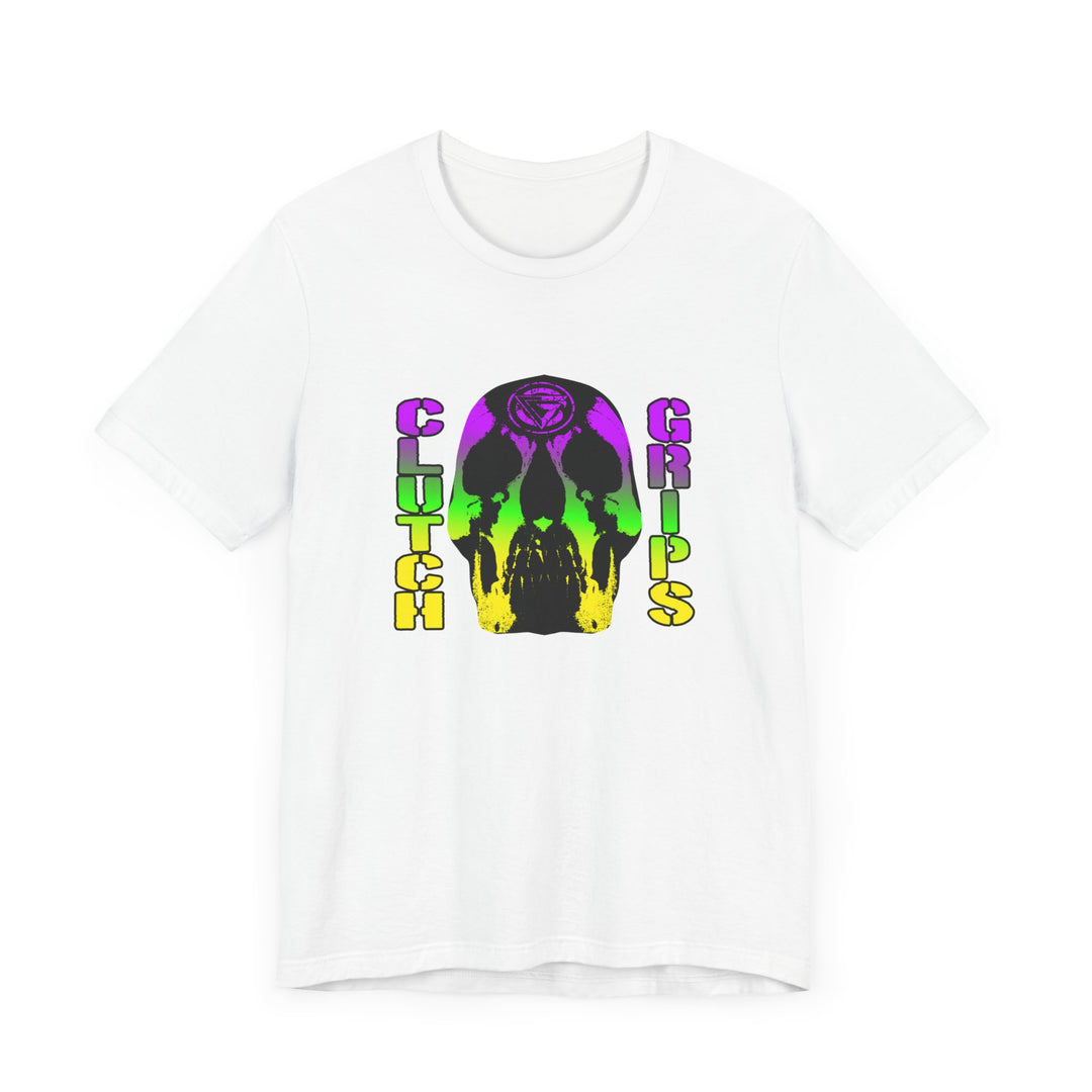 SKULLATOR YELLOW GREEN PURPLE /CLUTCHGRIPS
