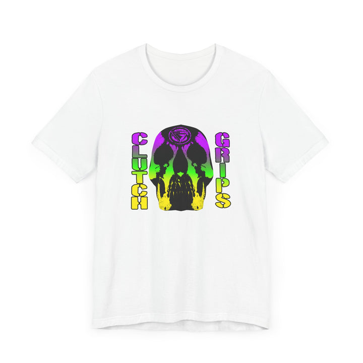 SKULLATOR YELLOW GREEN PURPLE /CLUTCHGRIPS