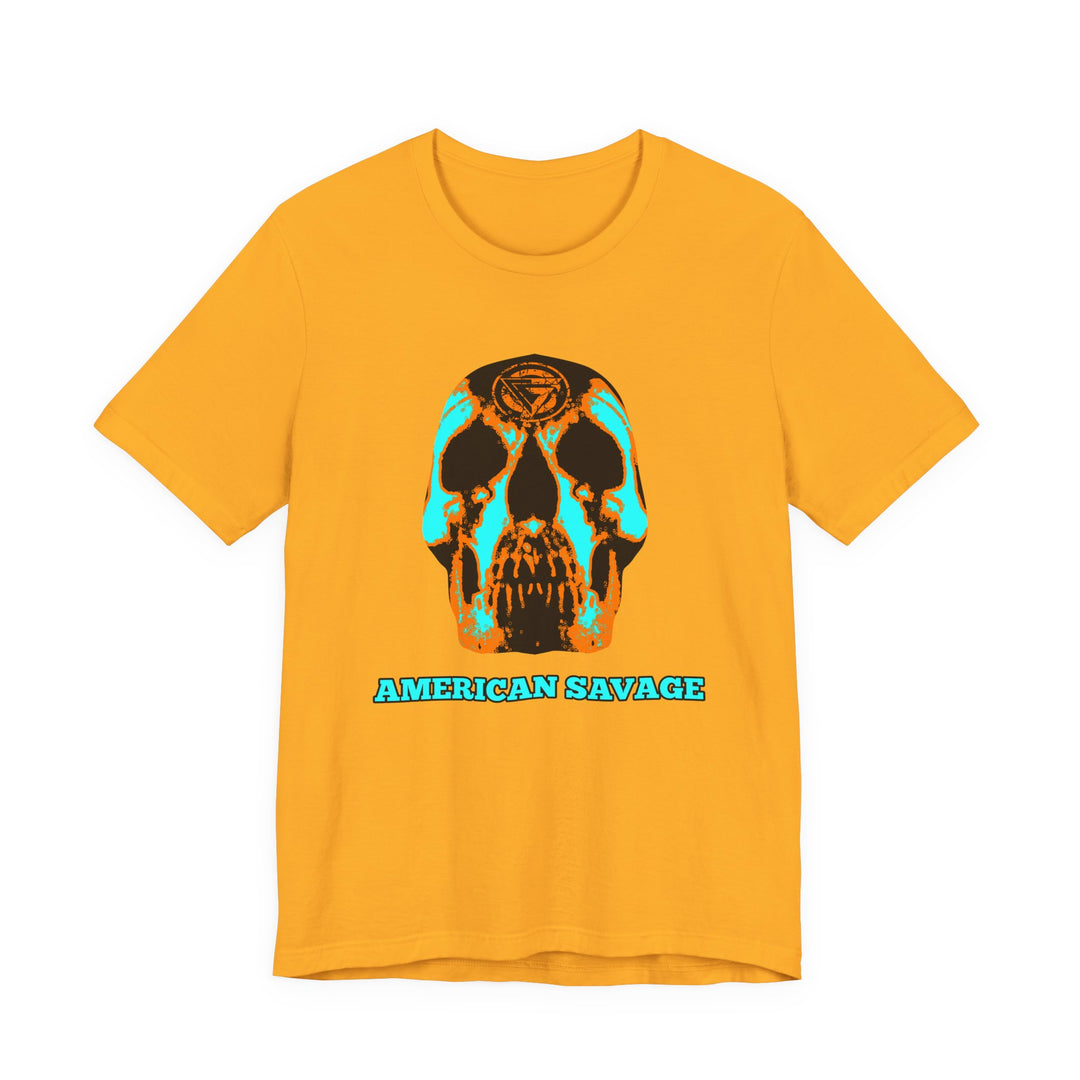 SKULLATOR MIAMI AQUA ORANGE /AMERICAN SAVAGE