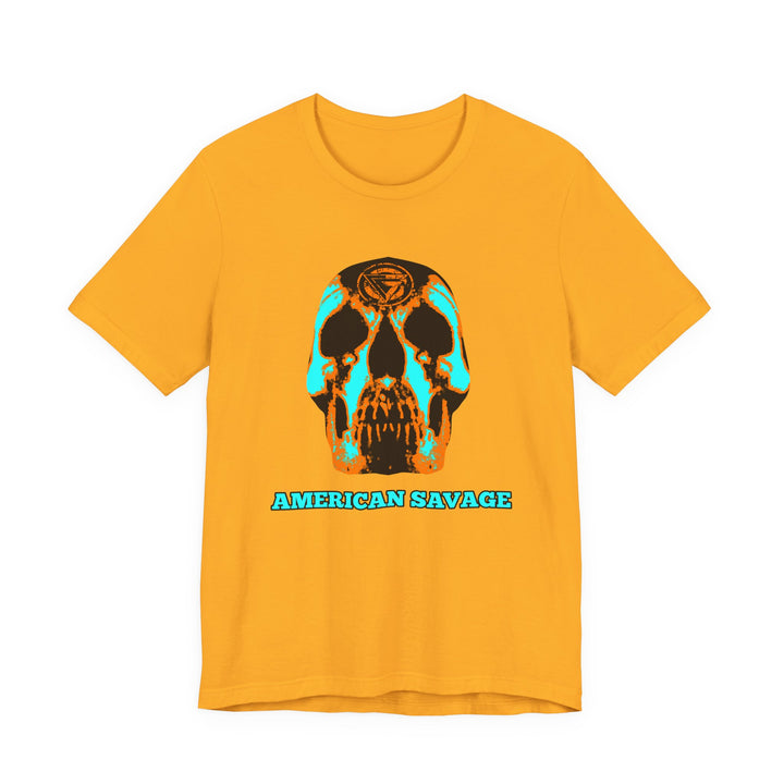 SKULLATOR MIAMI AQUA ORANGE /AMERICAN SAVAGE