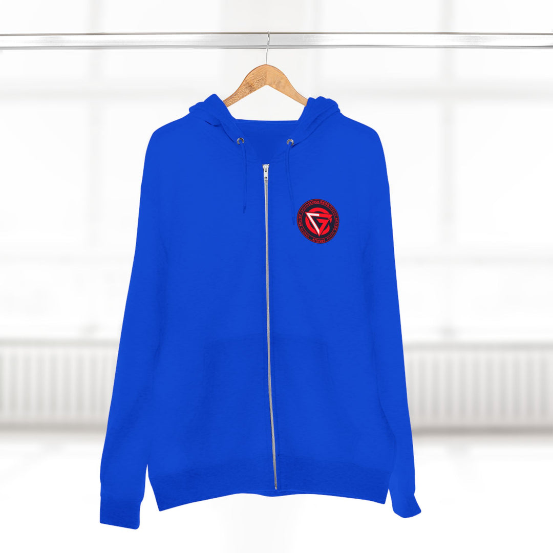 CG BEAST MASTER RED WHITE/CONQUER ZIP UP