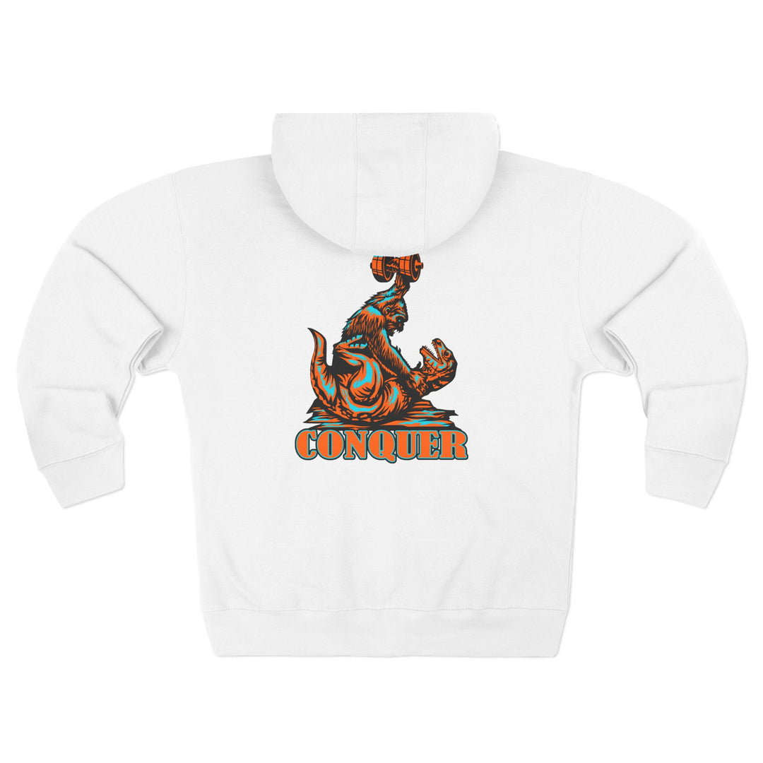 CG APE VS ZILLA RED MIAMI COLORS /CONQUER ZIP UP