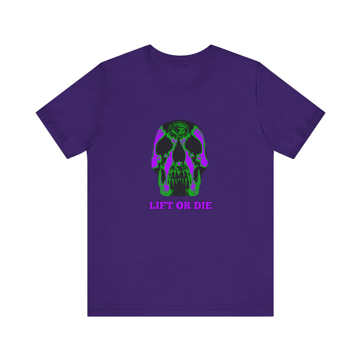 SKULLATOR PURPLE GREEN  /LIFT OR DIE
