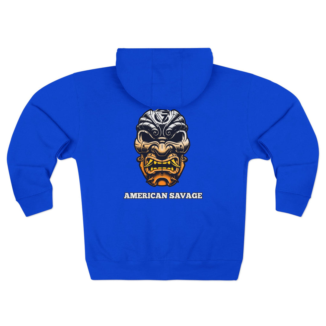 SAMURAI MAC ORANGE WHITE/AMERICAN SAVAGE ZIP UP