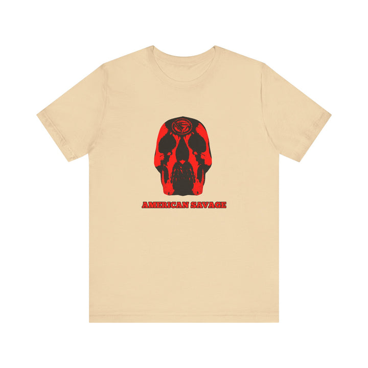 SKULLATOR RED BLACK /AMERICAN SAVAGE