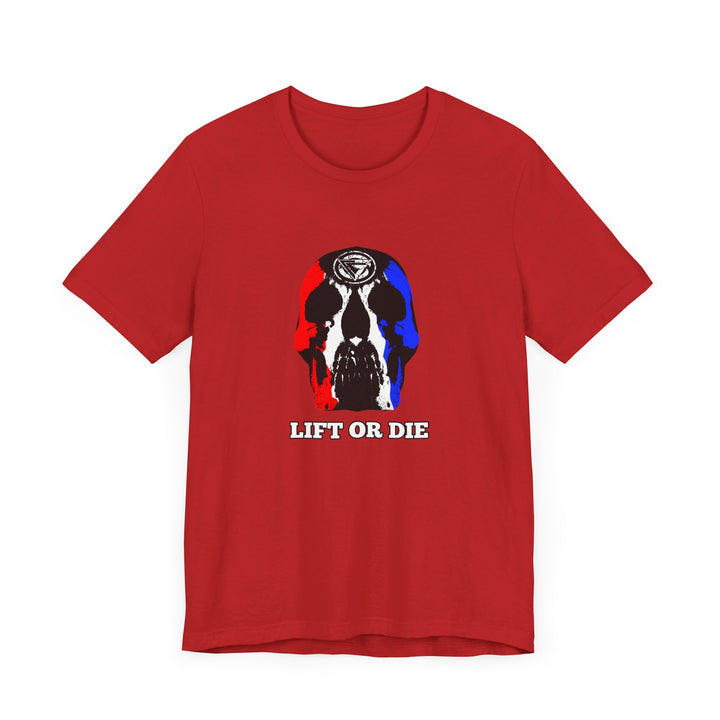SKULLATOR RED WHITE BLUE /LIFT OR DIE