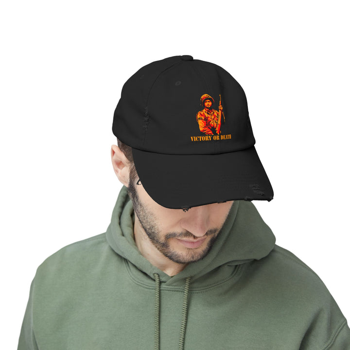 AMERICAN FIGHTER ORANGE GOLD /VICTORY OR DEATH CAP