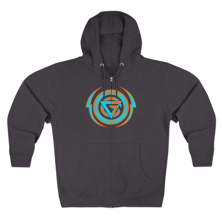 CG BIG MAC CHIEF AQUA ORANGE/WAR ZIP UP