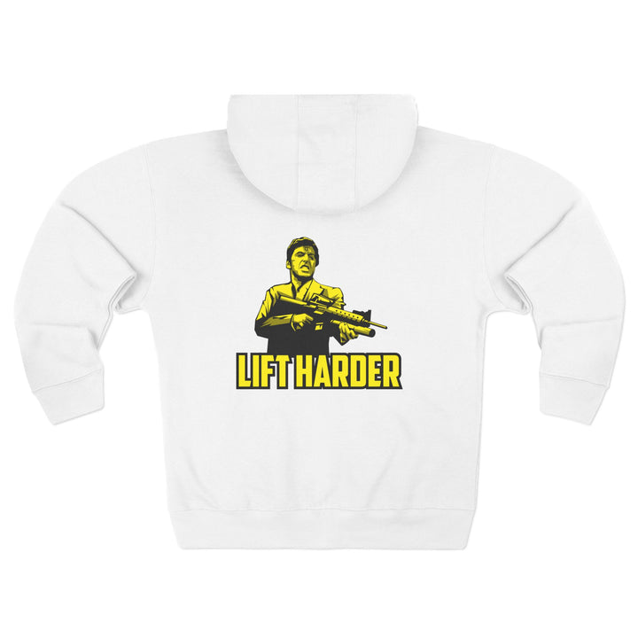 CG FINAL BOSS YELLOW/LIFT HARDER ZIP UP