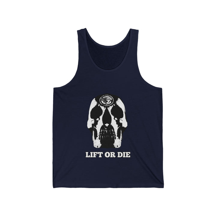 SKULLATOR TANK WHITE /LIFT OR DIE