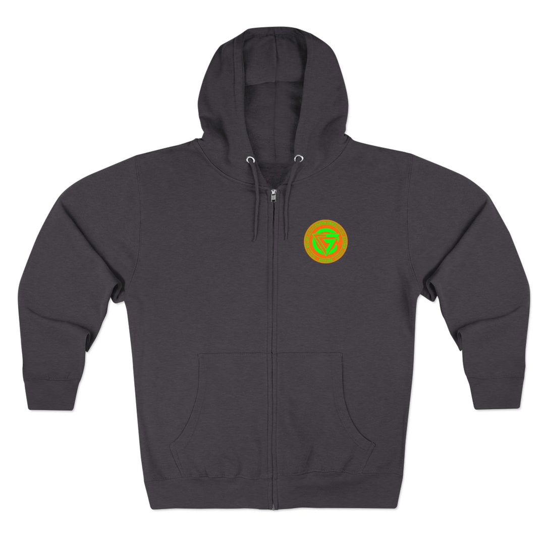 CG ENTER THE MAC ORANGE GREEN/CLUTCHGRIPS ZIP UP