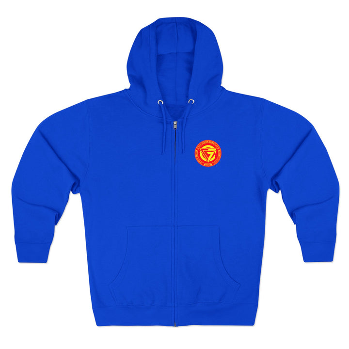 CG SAMURAI MASK ORANGE GOLD /CLUTCHGRIPS ZIP UP