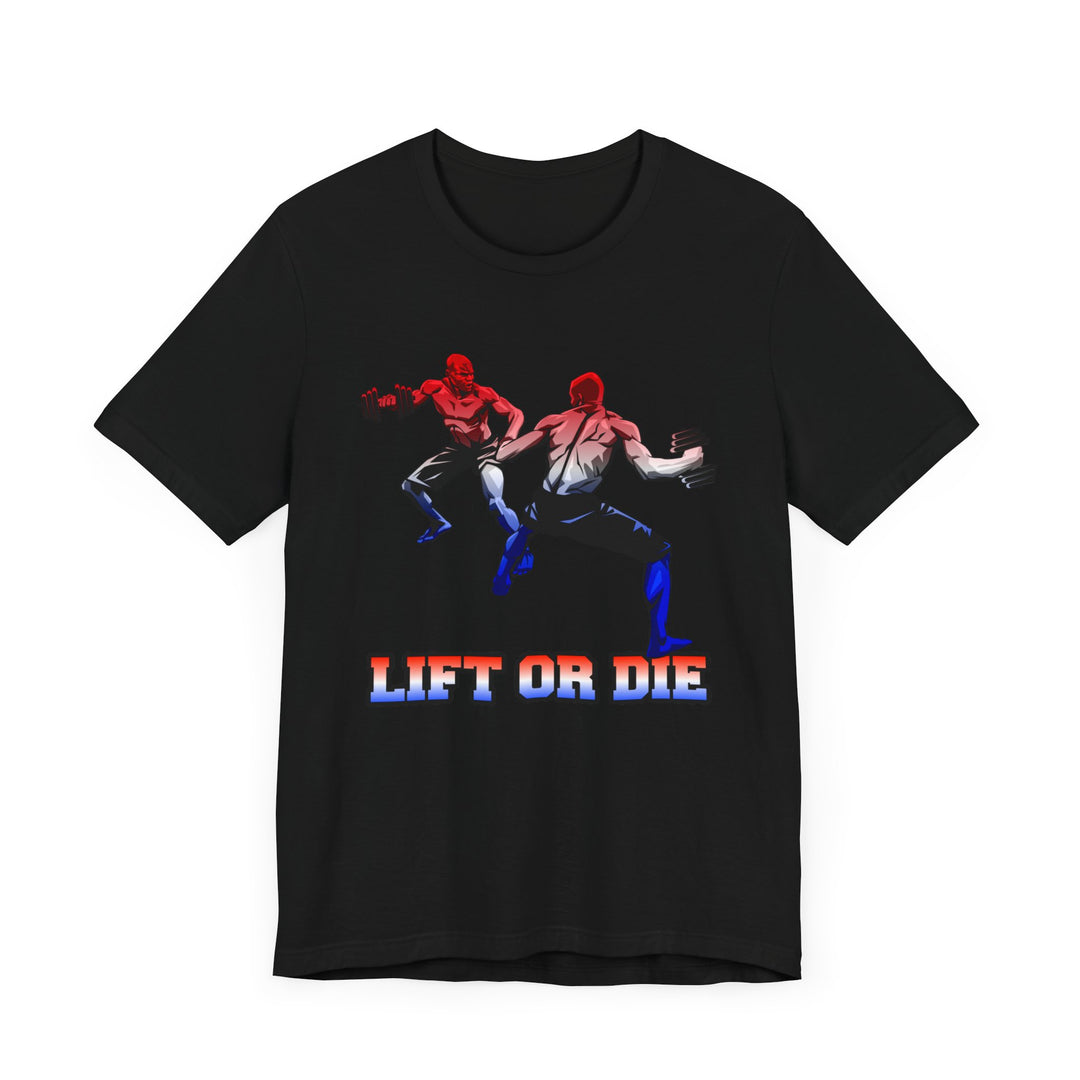 CG RED WHITE BLUE MAN VS MAN /LIFT OR DIE