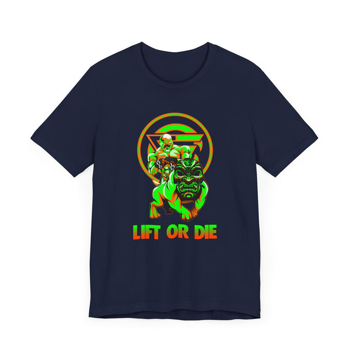 ANGRY DOG ORANGE GREEN /LIFT OR DIE