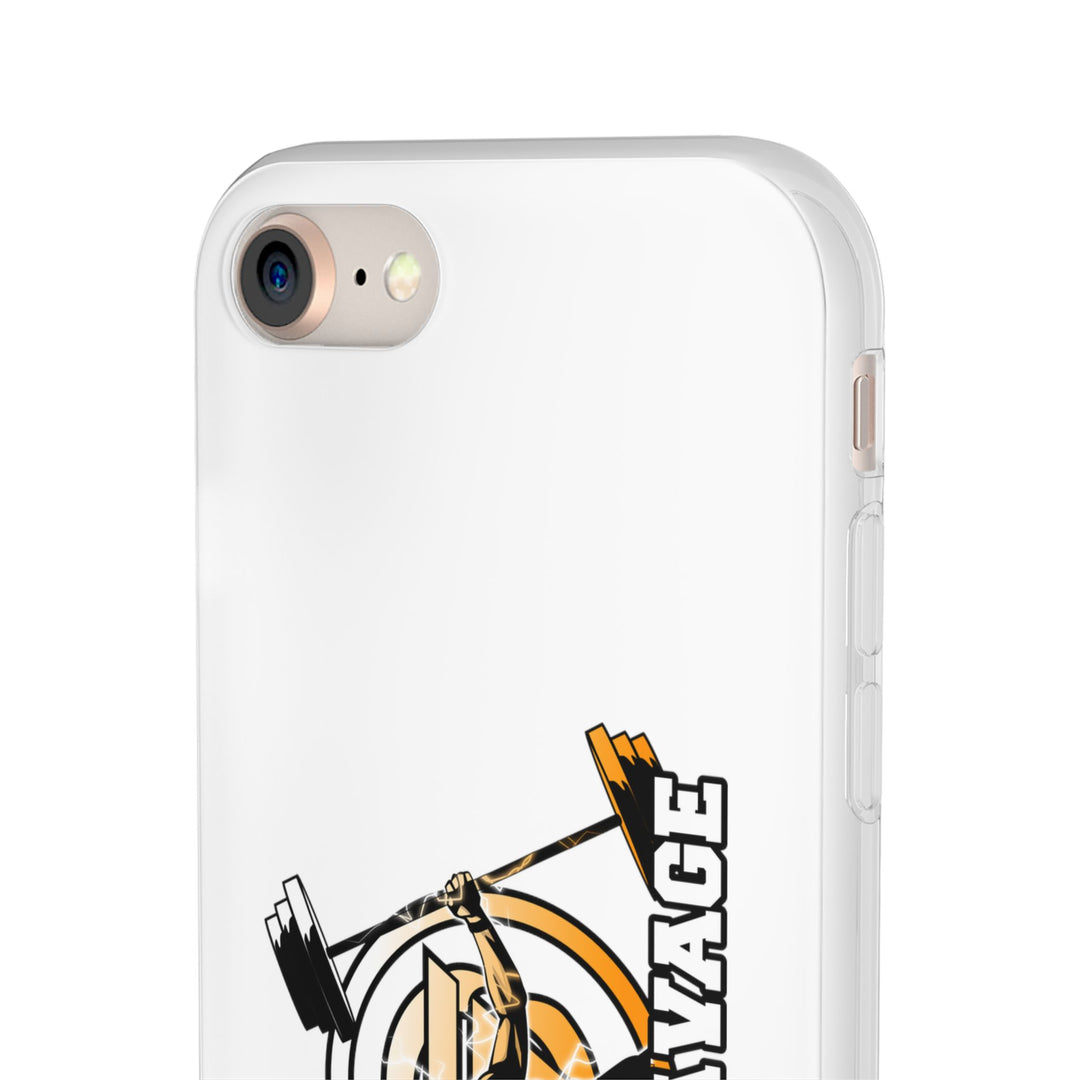 SPARTAN LIFT ORANGE WHITE PHONE CASE/STAY SAVAGE