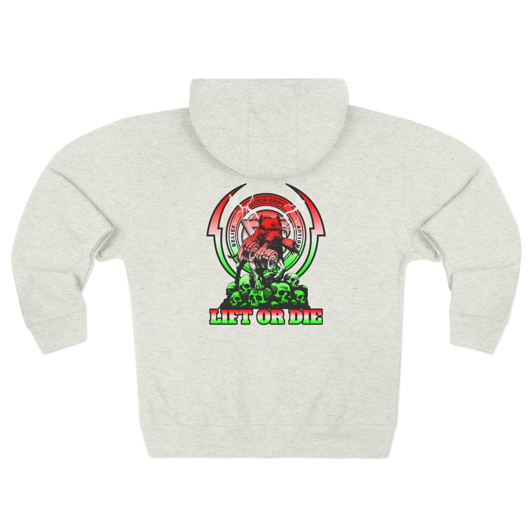 CG MAC RUTHLESS DOG RED WHITE GREEN FADE /LIFT OR DIE