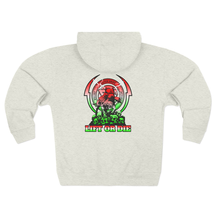 CG MAC RUTHLESS DOG RED WHITE GREEN FADE /LIFT OR DIE