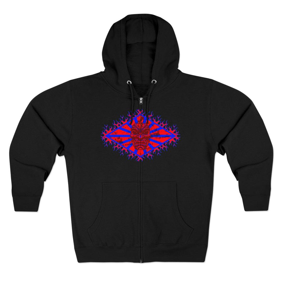 CG MAC SAMURAI BLADE RED BLUE/FORGED IN FIRE ZIP UP