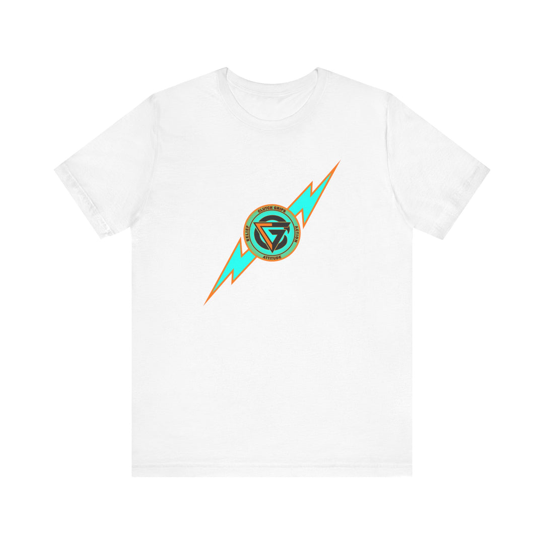 CG LOGO MIAMI AQUA ORANGE LIGHT BOLT