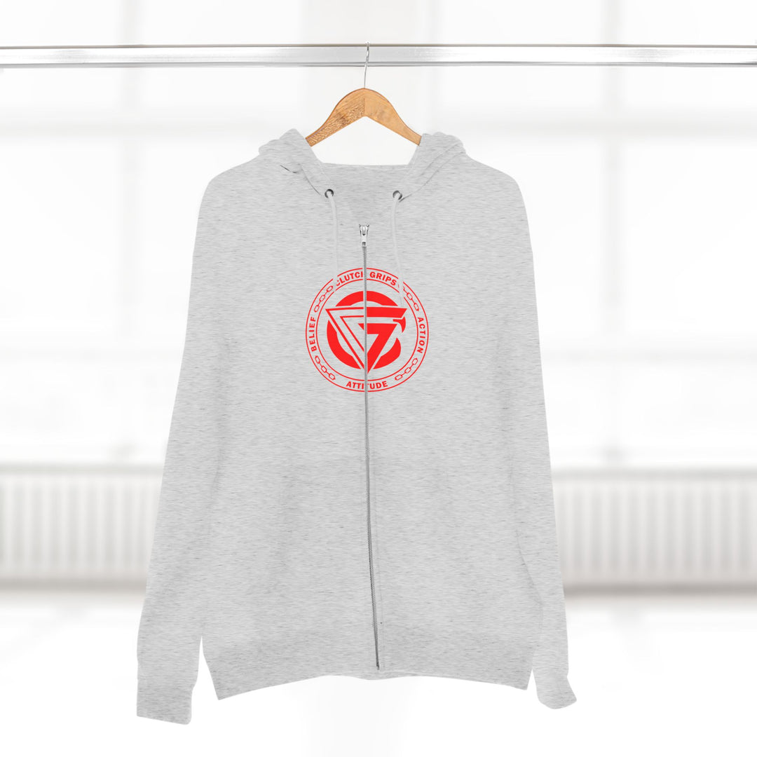 CG MAC JUMP RED /LIFT OR DIE ZIP UP