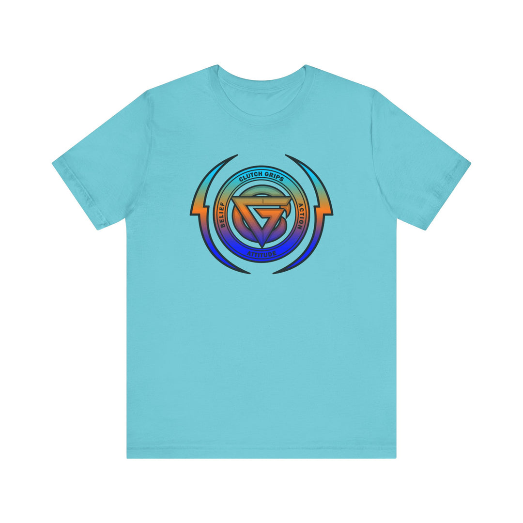 CG LOGO BLUE ORANGE AQUA /DBL LIGHT BOLT