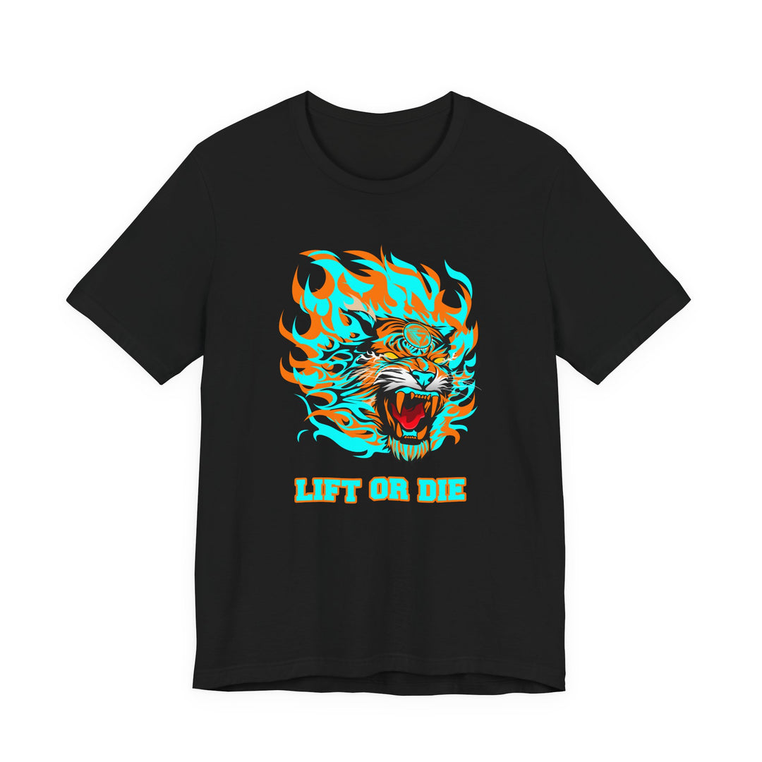TIGER FLAME MIAMI AQUA ORANGE /LIFT OR DIE