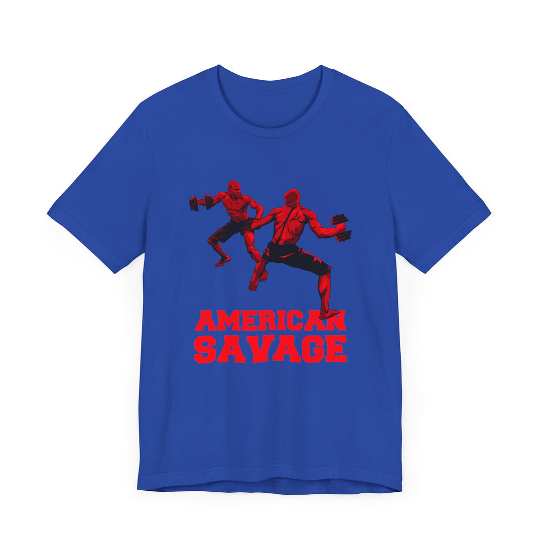 CG RED MAN VS MAN /AMERICAN SAVAGE