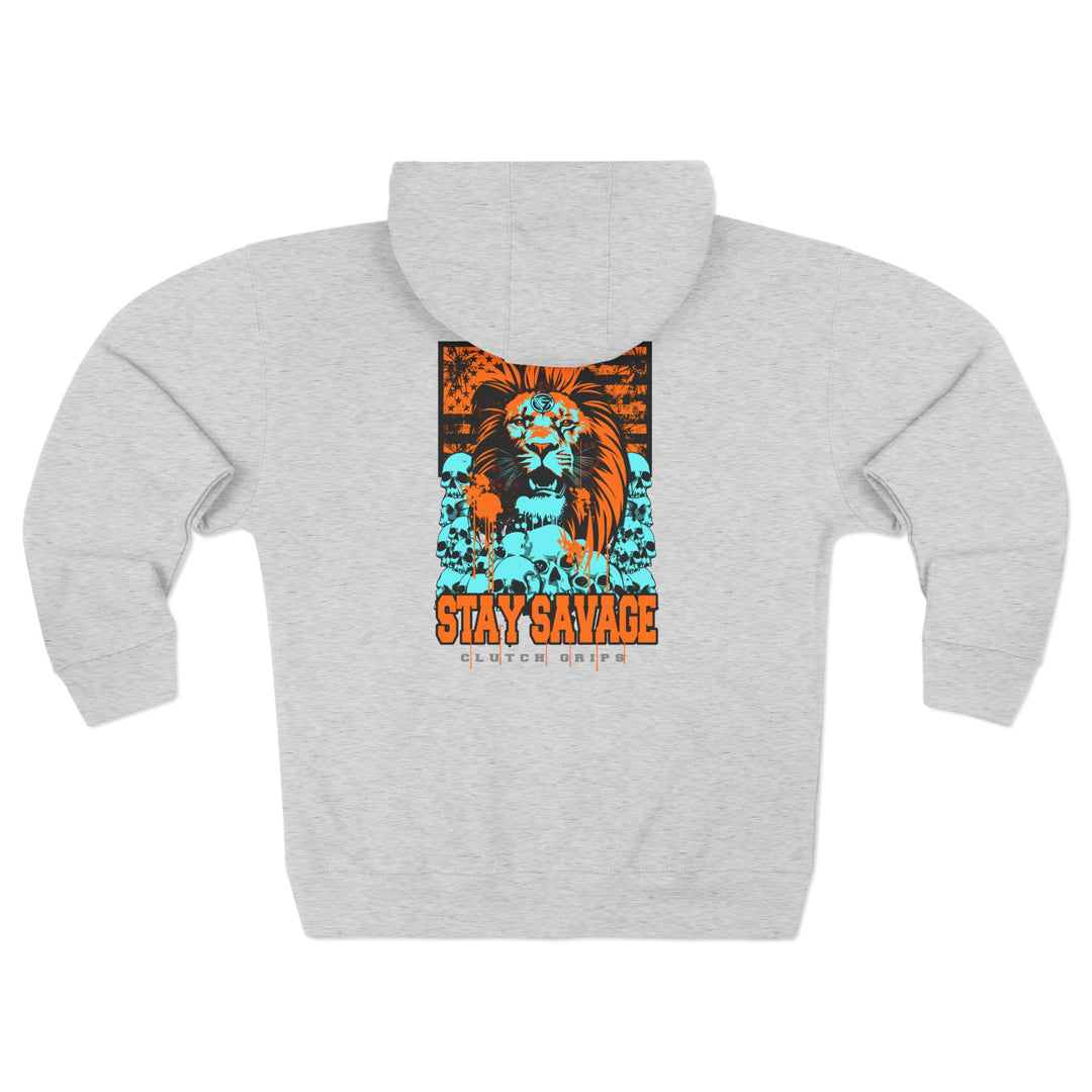 LIONHEART MIAMI COLORS /STAY SAVAGE ZIP UP