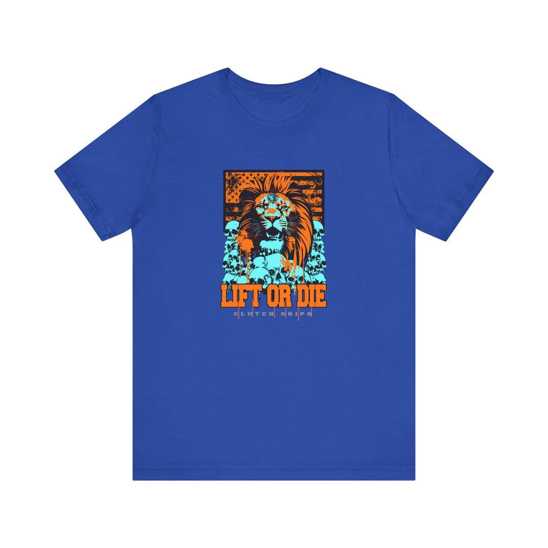 LION HEART FREEDOM TEE MIAMI AQUA ORANGE /LIFT OR DIE