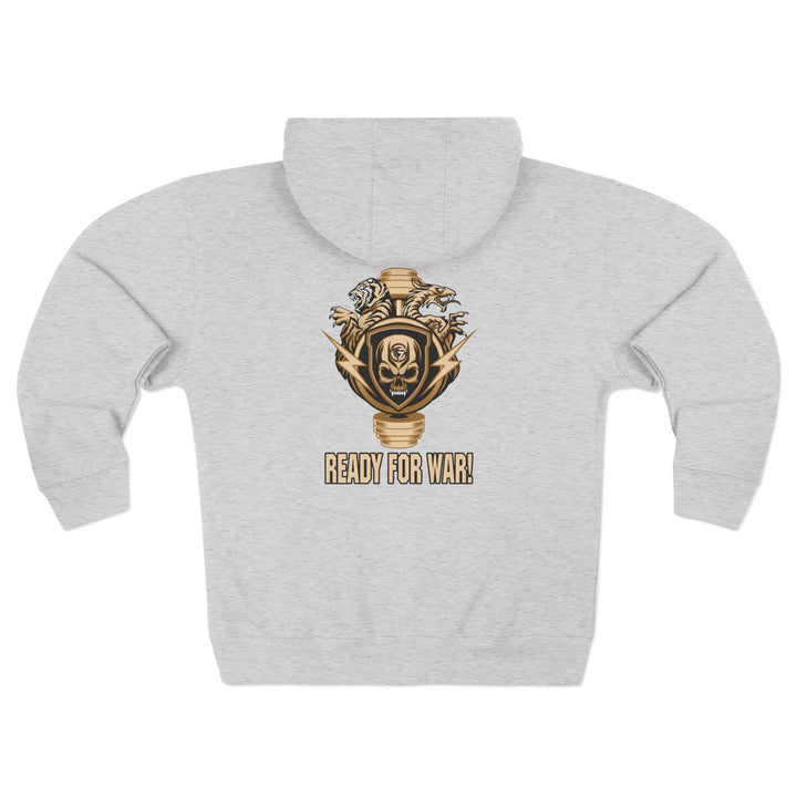 CG SGL SKULL BELL DESRT SAND/READY FOR WAR ZIP UP
