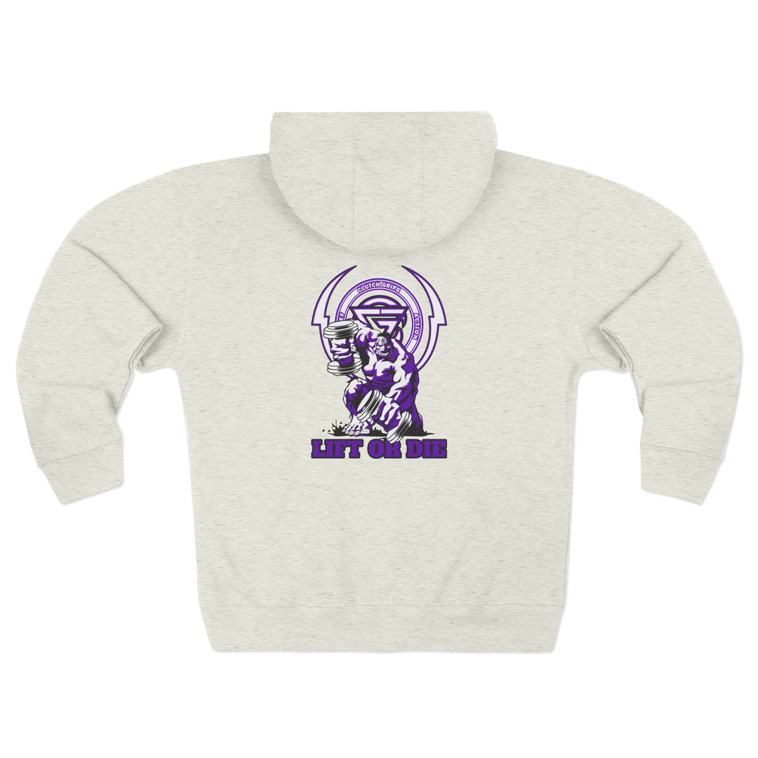 MAC THE MONSTER PURPLE WHITE //LIFT OR DIE