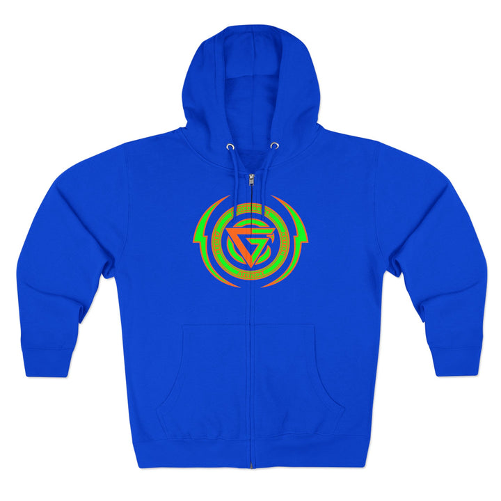 SPARTAN LIFT ORANGE GREEN  /LIFT HARDER ZIP UP