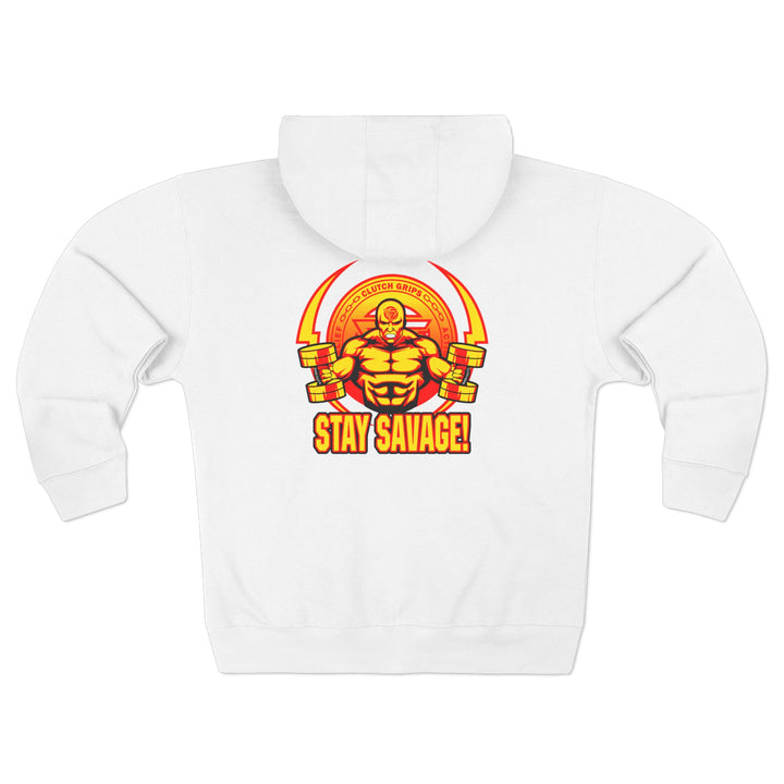 CG BIG MAC RED ORANGE GOLD/STAY SAVAGE ZIP UP