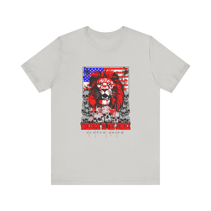 LIONHEART USA FLAG RED WHITE BLUE /WELCOME TO THE JUNGLE